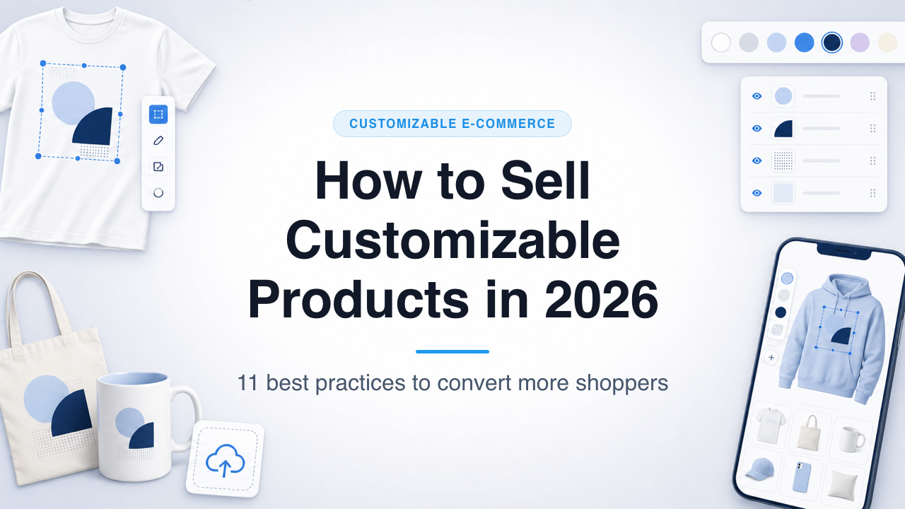 How to sell customizable products in 2026: 11 best practices | Chamevo
